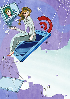 전신 PSD 라이프스타일 응시 여자 남자 인터넷 일러스트 통신 정보통신 안테나 정보기술 들기 사람 앉기 성인 두명 라이프 스마트폰 핸드폰 스마트기기 스크린 정보 네트워크 발전 스마트 와이파이 IT라이프 영상 편리함 영상통화 국내일러스트 시선 컨셉 모션 기술 생활 전자제품 무선인터넷 통화 파일형식