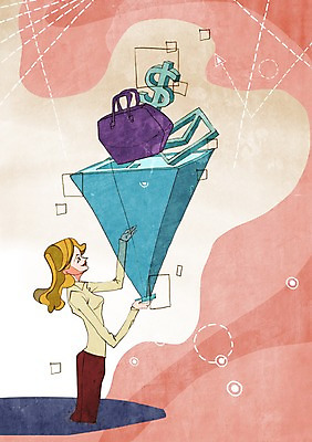 PSD 라이프스타일 여자 인터넷 가방 일러스트 통신 편지봉투 정보통신 정보기술 한명 서기 사람 상반신 성인 라이프 스마트폰 핸드폰 스마트기기 쇼핑 달러 정보 화폐기호 네트워크 발전 이메일 스마트 IT라이프 편리함 국내일러스트 1 기호 잡화 컨셉 돈 모션 봉투 기술 생활 전자제품 편지 화폐 파일형식