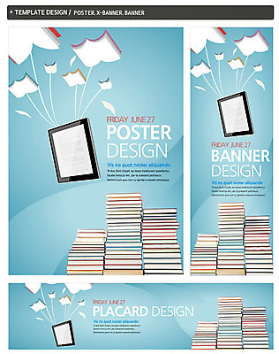 PSD 템플릿 배너 배너템플릿 교육 가로배너 ZIP 포스터 세로배너 백그라운드 사람없음 책 세트 태블릿 쌓기 현수막 전자책 모션 가로 세로 전자제품 스마트기기 파일형식