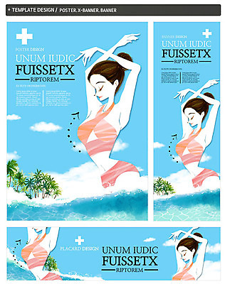 PSD 나무 식물 구름 템플릿 배너 배너템플릿 여자 수영복 가로배너 ZIP 포스터 화살표 세로배너 바다 포즈 백그라운드 하늘 한명 사람 상반신 성인 해변 세트 비키니 야자수 뷰티 눈감음 수영 현수막 여자만 여자한명만 성인여자만 성인만 자연요소 1 옷 모션 가로 세로 수상스포츠 파일형식