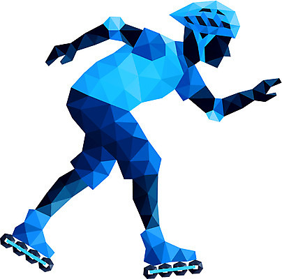 전신 모양 남자 스포츠 컬러 포즈 백그라운드 무늬 패턴 일러스트 모션 레저 운동선수 입체아이콘 한명 서기 사람 옆모습 레포츠 파란색 달리기 운동 스케이트 삼각형 롤러블레이드 목표 헬멧 보호장비 입체 열정 남자한명만 국내일러스트 AI파일 도형 아이콘 1 감정 스포츠용품 뷰포인트 컨셉 건강 취미 장비 남자만 파일형식 벡터