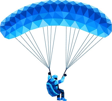 전신 모양 스포츠 컬러 포즈 백그라운드 무늬 패턴 일러스트 모션 레저 운동선수 입체아이콘 한명 사람 앉기 레포츠 파란색 운동 비행 삼각형 목표 헬멧 입체 낙하산 열정 패러글라이딩 국내일러스트 AI파일 도형 아이콘 1 감정 컨셉 건강 보호장비 파일형식 벡터