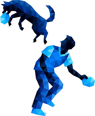 전신 모양 동물 남자 스포츠 컬러 포즈 백그라운드 무늬 패턴 일러스트 모션 레저 운동선수 입체아이콘 한명 서기 사람 레포츠 파란색 운동 개 삼각형 목표 입체 열정 원반 원반던지기 프리스비 남자한명만 국내일러스트 AI파일 도형 아이콘 1 감정 스포츠용품 컨셉 포유류 건강 남자만 파일형식 벡터