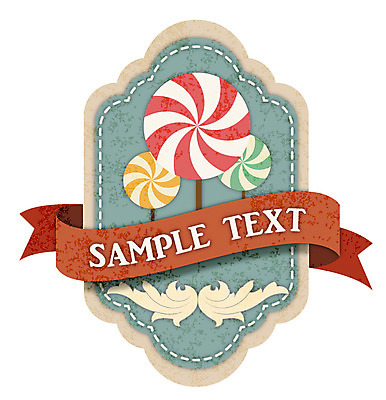 기념일 리본 백그라운드 스티커 일러스트 텍스트 화이트데이 막대사탕 사탕 선물 이벤트 사람없음 장식 꼬리표 라벨 끈 빈티지 심볼 복고 국내일러스트 AI파일 컨셉 데이이벤트 디저트 프레임 파일형식 벡터