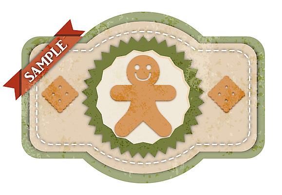 기념일 리본 백그라운드 스티커 일러스트 텍스트 디저트 이벤트 사람없음 장식 꼬리표 라벨 쿠키 과자 끈 빈티지 심볼 복고 쿠키데이 국내일러스트 AI파일 음식 컨셉 데이이벤트 프레임 파일형식 벡터