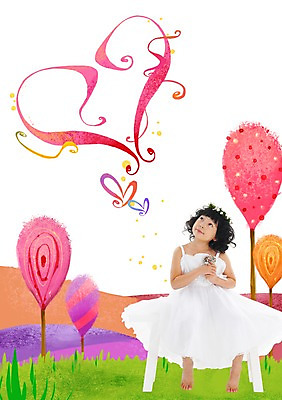 전신 PSD 나무 식물 편집 편집이미지 라이프스타일 드레스 원피스 여자 꽃 어린이라이프 어린이 백그라운드 벤치 의자 포토일러 합성일러스트 한명 사람 앉기 동양인 소녀 잔디 화관 한국인 하트 디지털합성 편집일러스트 여자만 여자한명만 어린이만 소녀만 소녀한명만 이미지편집 모양 1 옷 가구 모션 인종 생활 파일형식