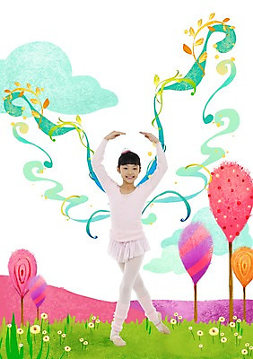 전신 PSD 나무 식물 구름 편집 편집이미지 라이프스타일 여자 꽃 어린이라이프 어린이 포즈 백그라운드 포토일러 합성일러스트 한명 서기 웃음 사람 동양인 소녀 잔디 손들기 한국인 발레 디지털합성 편집일러스트 여자만 여자한명만 어린이만 소녀만 소녀한명만 이미지편집 자연요소 1 모션 표정 인종 생활 춤 파일형식