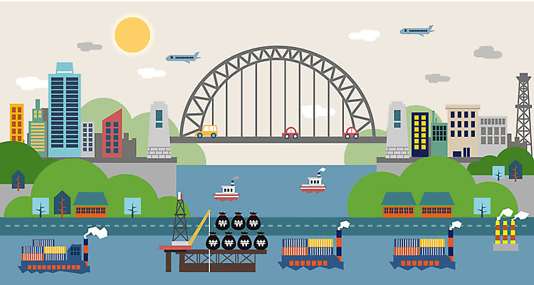 건축물 산업 도로 길 바다 백그라운드 일러스트 비즈니스 자동차 비행기 사람없음 건물 태양 중장비 화물선 산업시설 해양산업 가교 선박 국내일러스트 AI파일 자연요소 건축 육상교통 수상교통 배_교통 항공교통 교통시설 대중교통 산업장비 파일형식 벡터