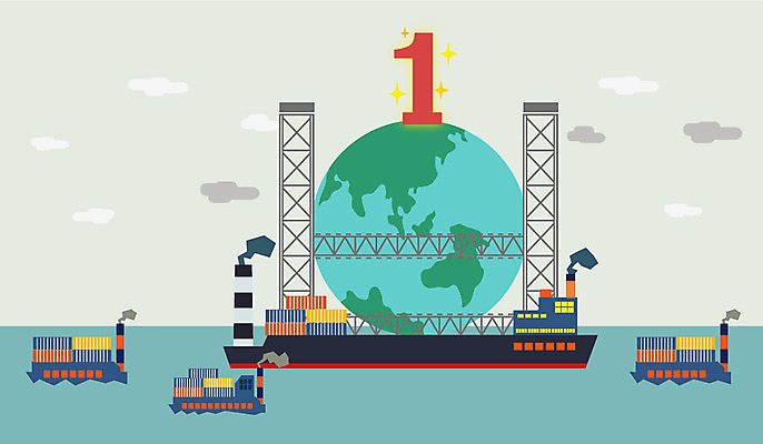 구름 1 산업 지구 바다 백그라운드 일러스트 비즈니스 사람없음 숫자 중장비 화물선 산업시설 해양산업 국내일러스트 AI파일 자연요소 문자 배_교통 산업장비 파일형식 벡터