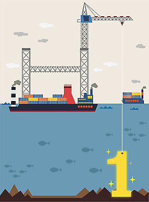 1 산업 바다 백그라운드 일러스트 비즈니스 어류 사람없음 숫자 우승 최고 중장비 화물선 기중기 산업시설 해양산업 국내일러스트 AI파일 문자 배_교통 수중동물 산업장비 파일형식 벡터