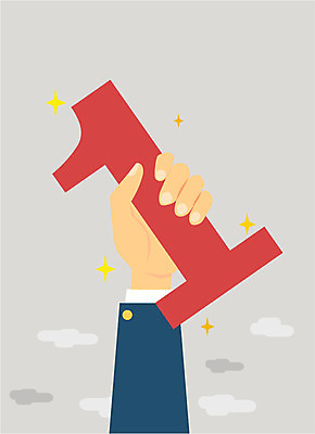 구름 손 산업 백그라운드 일러스트 비즈니스 한손 한명 들기 신체부위 숫자 우승 최고 산업시설 국내일러스트 AI파일 자연요소 문자 1 모션 사람 파일형식 벡터