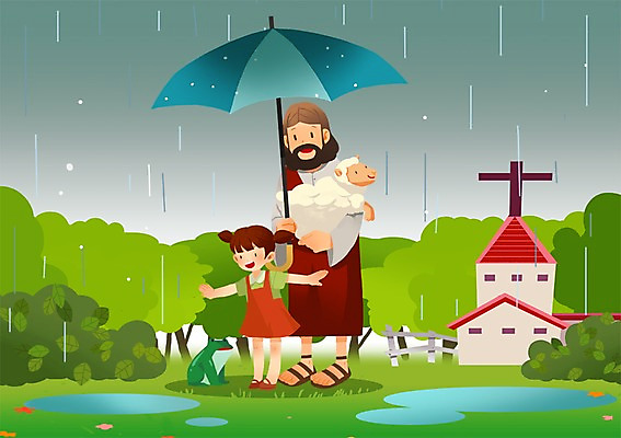 전신 PSD 나무 식물 동물 건축물 여자 남자 행복 기독교 종교 여유 어린이 백그라운드 일러스트 우산 안기 날씨 개구리 서기 웃음 사람 소녀 잔디 성인 두명 건물 여름 울타리 교회 연못 양 예수 비 성자 즐거움 성경학교 여름성경학교 국내일러스트 자연요소 계절 건축 감정 포유류 학교 종교건축 모션 표정 양서류 담장 신_종교 파일형식 여름_계절