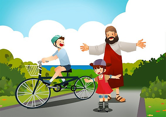 전신 PSD 식물 구름 여자 교육 남자 행복 기독교 종교 여유 어린이 바다 백그라운드 일러스트 서기 웃음 사람 앉기 소녀 소년 성인 세명 여름 자전거 풀 예수 가르침 성자 롤러블레이드 헬멧 보호장비 즐거움 롤러 성경학교 여름성경학교 국내일러스트 자연요소 계절 감정 학교 모션 표정 취미 바이크 장비 신_종교 파일형식 여름_계절