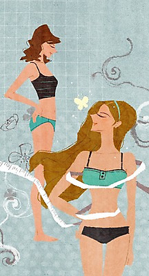 전신 PSD 식물 우먼라이프 라이프스타일 여자 꽃 일러스트 새로움 줄자 서기 사람 성인 두명 라이프 신체부위 뷰티 변화 성형수술 붕대 살 지방흡입 여자만 성인여자만 성인만 국내일러스트 컨셉 모션 자 생활 수술 파일형식