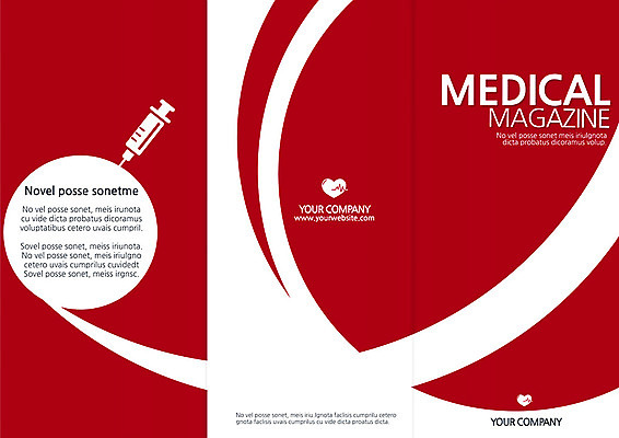 템플릿 편집 표지디자인 북디자인 출판디자인 표지 리플렛 컬러 백그라운드 북커버 3단접지 의학 주사기 팜플렛 사람없음 치료 빨간색 하트 심장 맥박 이미지템플릿 AI파일 모양 의료기기 장기_의학 파일형식 벡터