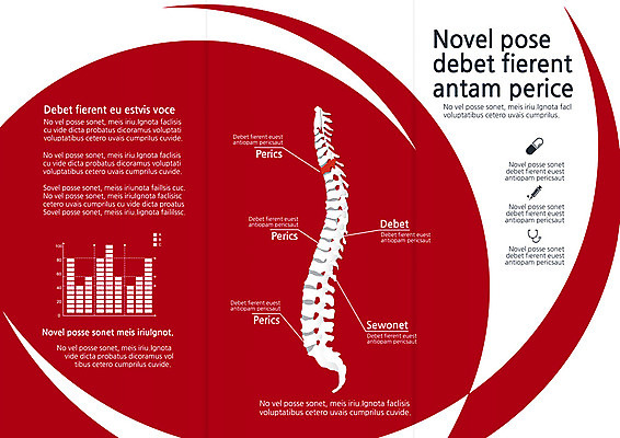 템플릿 편집 표지디자인 북디자인 출판디자인 내지 리플렛 컬러 백그라운드 북커버 3단접지 의학 청진기 그래프 뼈 주사기 등뼈 팜플렛 사람없음 치료 빨간색 알약 약 척추 이미지템플릿 AI파일 의료기기 파일형식 벡터