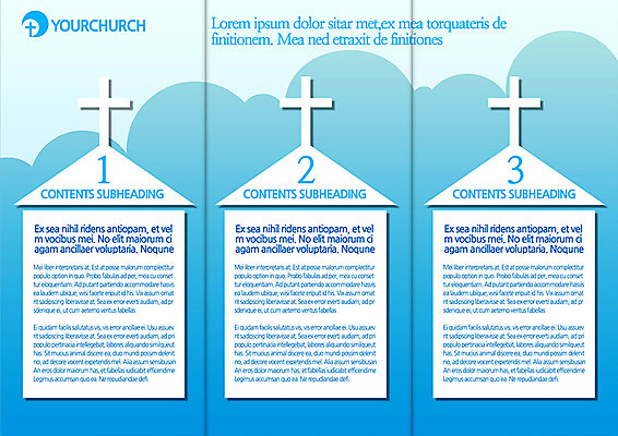 구름 템플릿 편집 표지디자인 북디자인 출판디자인 내지 기독교 종교 리플렛 컬러 백그라운드 십자가 북커버 3단접지 팜플렛 사람없음 파란색 교회 이미지템플릿 AI파일 자연요소 종교건축 건물 파일형식 벡터
