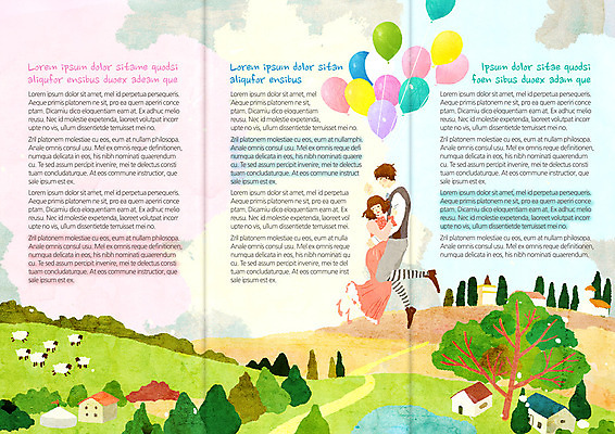 전신 PSD 나무 식물 동물 구름 템플릿 편집 표지디자인 북디자인 커플 출판디자인 여자 남자 내지 도로 길 리플렛 백그라운드 북커버 3단접지 안기 상상 하늘 동화 주택 사람 팜플렛 잔디 성인 두명 판타지 마을 양 풍선 성인만 이미지템플릿 자연요소 포유류 관계 교통시설 모션 건물 파일형식