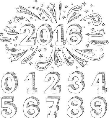 EPS 해외이미지 손 행복 별 일러스트 휴가 미래 새로움 숫자 검은색 축제 달력 흰색 축하 시간 날짜 낙서 스케치 연도 그림 2016년 해외202004 해외일러스트 자연요소 문자 감정 컬러 컨셉 미술 신체부위 파일형식 벡터 이미지허브