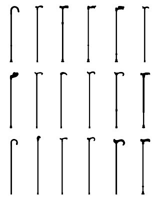 EPS 해외이미지 동물 전통 디자인 실루엣 일러스트 지팡이 목재 세트 머리 걷기 수확 골동품 막대기 클래식 우아함 은색 장애인 만화 심볼 복고 고립 옛날 정형외과 해외202004 해외일러스트 나무 컬러 컨셉 농업 재료 모션 촬영기법 병원 신체부위 장애 파일형식 벡터 이미지허브