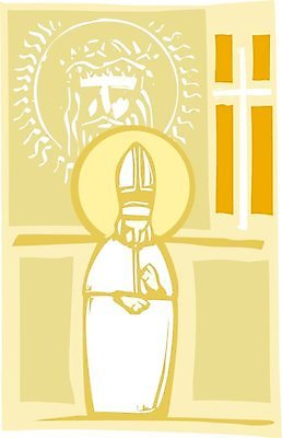 EPS 해외이미지 종교 십자가 일러스트 부활절 이탈리아 예수 축복 로마 성직자 교황 목판화 신앙심 해외202004 해외일러스트 기념일 유럽 컨셉 신_종교 파일형식 벡터 이미지허브