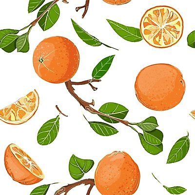 EPS 해외이미지 식물 음식 백그라운드 잎 패턴 오렌지 과일 일러스트 부분 추상 귤 건강 장식 초록색 신선 브런치 손그림 고립 숙성 해외202004 해외일러스트 컬러 무늬 식사 파일형식 벡터 이미지허브