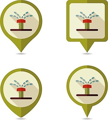 EPS 해외이미지 지도 일러스트 표시 불 안전 물 정원 액체 플랫 떨어짐 보호 수분 뿌리기 심볼 물주기 보안 조경 시스템 소화기 샤워실 스프링쿨러 압력 충고 해외202004 해외일러스트 자연요소 컨셉 모션 안전장비 소방 샤워시설 파일형식 벡터 이미지허브