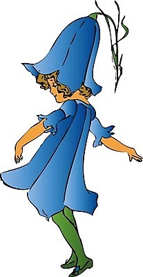 EPS 해외이미지 식물 꽃 어린이 줄기 신발 밭 일러스트 자연 놀이 책 초록색 파란색 정원 봄 흰색 내추럴 블루벨 영원 옛날 해외202004 해외일러스트 계절 컬러 농업 사람 생태계 파일형식 벡터 이미지허브