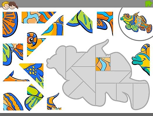 EPS 해외이미지 모양 동물 템플릿 캐릭터 디자인 교육 어린이 바다 조각 일러스트 어류 취미 그래픽 컬러풀 수중 유치원 게임 퍼즐 어플리케이션 만화 그림 해결 이국적 해외202004 해외일러스트 일러캐릭터 컬러 놀이 사람 수중동물 파일형식 벡터 이미지허브