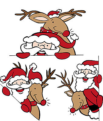 EPS 해외이미지 클립아트 캐릭터 디자인 크리스마스 일러스트 휴가 사슴 미술 그래픽 장식 빨간색 세트 산타클로스 우주 흰색 만화 코 고립 순록 엘리먼트 클라우스 해외202004 해외일러스트 일러캐릭터 기념일 컬러 포유류 문화예술 신체부위 파일형식 벡터 이미지허브