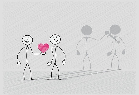 EPS 해외이미지 모양 커플 컨셉 일러스트 관계 발렌타인데이 사랑 하트 속임수 이별 버리기 심볼 눈물 싱글 붕괴 다리찢기 나쁜 거짓 깨짐 단절 떠남 이혼 생존 해외202004 해외일러스트 감정 모션 데이이벤트 파일형식 벡터 이미지허브