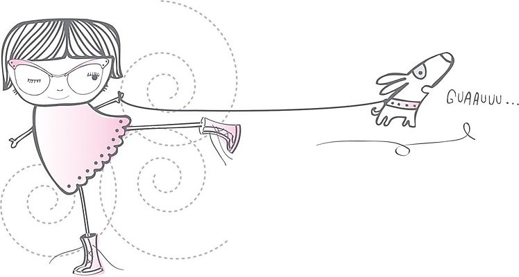 EPS 해외이미지 드레스 행복 얼굴 어린이 일러스트 장난 가족 반려동물 유행 기쁨 아기 신생아 개 달콤 강아지 걸음마 결백 천진난만 해외202004 해외일러스트 동물 옷 감정 컨셉 포유류 관계 모션 사람 신체부위 맛 파일형식 벡터 이미지허브