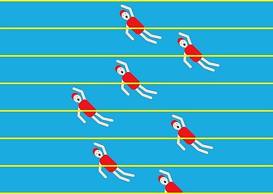 EPS 해외이미지 라이프스타일 스포츠 일러스트 운동선수 건강 가로 물 수영 경쟁 당구 수영선수 해외202004 해외일러스트 자연요소 컨셉 생활 구기 수상스포츠 파일형식 벡터 이미지허브