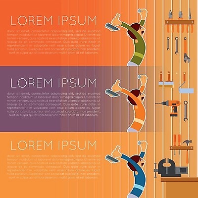 EPS 해외이미지 손 디자인 배너 산업 일러스트 주택 건물 세트 페인트 장비 기구 도구 공구 나사 스패너 업무 플랫 수리 망치 수집 목수 심볼 측정 사인 목공예 펜치 정비공 주인 DIY 유지 계약자 고립 송곳 업그레이드 하드웨어 해외202004 해외일러스트 직업 건축물 취미 신체부위 컴퓨터 작업 기술자 공예 계약 파일형식 벡터 이미지허브