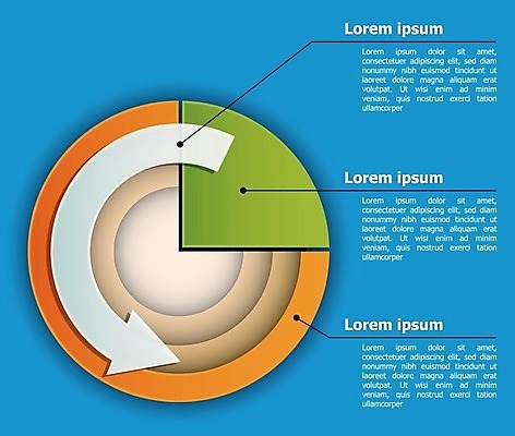 EPS 해외이미지 템플릿 백그라운드 컨셉 일러스트 비즈니스 부분 그래프 화살 인포그래픽 원형 발표 순환 단계 고립 방법 해외202004 해외일러스트 도형 모션 파일형식 벡터 이미지허브