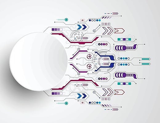 EPS 해외이미지 디자인 일러스트 추상 사람없음 그래픽 디지털 흰색 원형 해외202004 해외일러스트 도형 컬러 무늬 파일형식 벡터 이미지허브