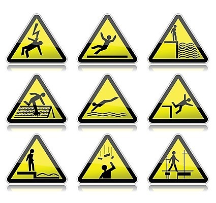 EPS 해외이미지 산업 일러스트 비즈니스 경고 설명 안전 건물 정보 가르침 제조 위험 위협 알림 사인 그림 조심 공지사항 해외202004 해외일러스트 건축물 교육 컨셉 모션 파일형식 벡터 이미지허브