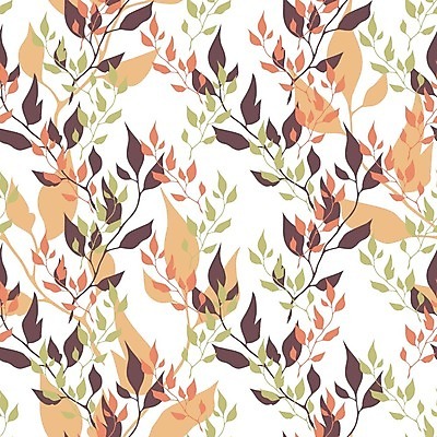 EPS 해외이미지 나무 디자인 계절 파도 백그라운드 잎 패턴 일러스트 자연 빨간색 초록색 노란색 가을 흰색 나뭇가지 직물 차 관목 해외202004 해외일러스트 식물 음료 바다 컬러 무늬 생태계 파일형식 벡터 이미지허브