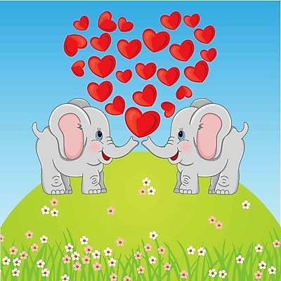 EPS 해외이미지 클립아트 동물 커플 행복 일러스트 포유류 자연 코끼리 발렌타인데이 동물원 사랑 그래픽 기쁨 하트 아기 만화 사파리 상아 고립 동물상 해외202004 해외일러스트 모양 감정 관계 데이이벤트 사람 조형물 생태계 파일형식 벡터 이미지허브