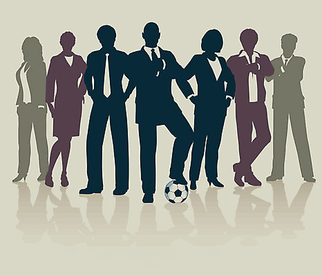 EPS 해외이미지 직업 스포츠 일러스트 비즈니스 사업가 공 노동자 함께함 사람 그래픽 반사 축구 비즈니스우먼 그룹 동료 윤곽 경영 해외202004 해외일러스트 여자 컨셉 관계 구기 직장인 파일형식 벡터 이미지허브