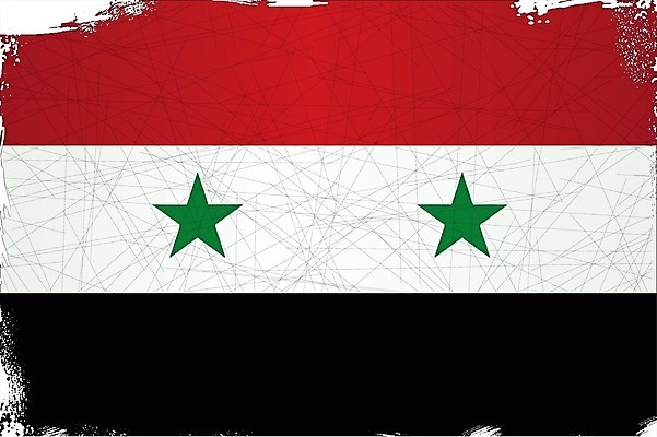 EPS 해외이미지 일러스트 미술 그래픽 깃발 심볼 사인 그림 그런지 시리아 해외202004 해외일러스트 중동 문화예술 파일형식 벡터 이미지허브