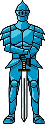 EPS 해외이미지 무기 선 장갑 일러스트 부츠 서기 파란색 금속 검은색 어둠 힘 용기 자신감 중세 역사 플랫 칼 중앙 헬멧 망토 철 싸움 전쟁 윤곽 신성 영웅 전사 갑옷 왕국 스타일 해외202004 해외일러스트 그릇 잡화 감정 컬러 신발 모션 재질 보호장비 파일형식 벡터 이미지허브