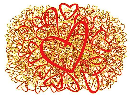 EPS 해외이미지 클립아트 구름 디자인 백그라운드 일러스트 추상 휴가 발렌타인데이 사랑 빨간색 노란색 흰색 하트 마음 심볼 그림 흙더미 해외202004 해외일러스트 자연요소 모양 감정 컬러 무늬 데이이벤트 흙 파일형식 벡터 더미 이미지허브