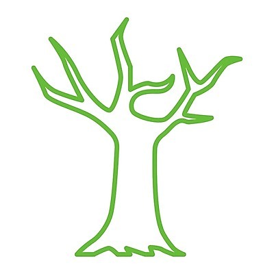 EPS 해외이미지 나무 식물 선 잎 일러스트 자연 목재 나뭇가지 숲 만화 심플 뿌리 잡동사니 얇은 해외202004 해외일러스트 재료 생태계 파일형식 벡터 이미지허브