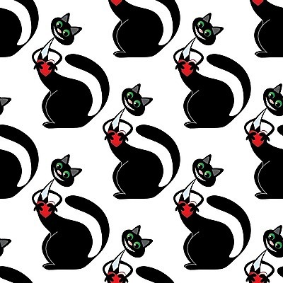 EPS 해외이미지 동물 실루엣 백그라운드 패턴 일러스트 벽지 넥타이 발렌타인데이 사랑 미술 미소 반려동물 검은색 고양이 할로윈 하트 만화 그림 해외202004 해외일러스트 모양 잡화 감정 컬러 무늬 포유류 데이이벤트 문화예술 촬영기법 표정 파일형식 벡터 이미지허브