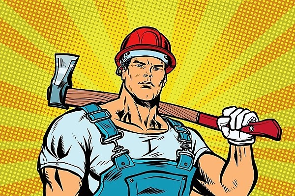 EPS 해외이미지 나무 직업 남자 산업 무기 일러스트 노동자 손잡이 미술 안전 야외 목재 금속 힘 장비 흰색 기구 공구 업무 칼날 수리 숲 헬멧 장작 자르기 철 목수 집중 심볼 오브젝트 사인 복고 사냥 근육질 통나무 날카로움 도끼 목공예 무거움 영웅 잡동사니 거인 주인 고립 벌목 수목 옛날 철강 커터 팝 핸드메이드 해외202004 해외일러스트 식물 컬러 컨셉 재료 모션 재질 근육 문화예술 사람 도구 작업 무게 보호장비 공예 몸매 파일형식 벡터 이미지허브