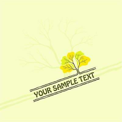 EPS 해외이미지 나무 백그라운드 일러스트 타이포그라피 사람없음 연두색 빈티지 해외202004 해외일러스트 식물 문자 컨셉 초록색 파일형식 벡터 이미지허브