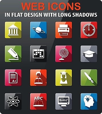 EPS 해외이미지 학생 일러스트 아이디어 책 연필 펜 지구본 모니터 교사 행성 시험 달력 심볼 대학교 원자 공식 캡모자 해외202004 해외일러스트 직업 모자_잡화 교육 컨셉 학교 학용품 컴퓨터 필기구 우주 파일형식 벡터 이미지허브