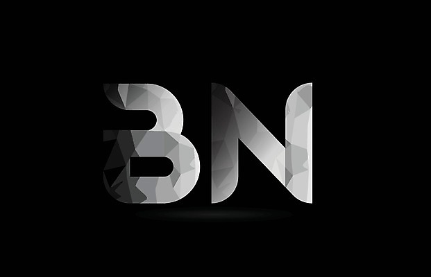 EPS 해외이미지 모양 템플릿 디자인 알파벳 백그라운드 일러스트 회사 비즈니스 검은색 흰색 N 편지 B 심볼 신분 엘리먼트 활자 해외202004 해외일러스트 영어 컬러 활자판 파일형식 벡터 이미지허브