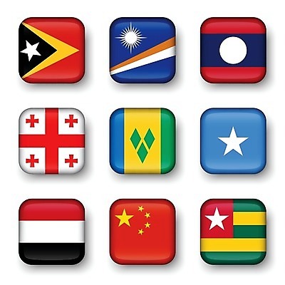 EPS 해외이미지 유럽 아시아 일러스트 아프리카 사람없음 세트 세계 3D 중국 깃발 원형 호주 라오스 예멘 조지아 토고 해외202004 해외일러스트 도형 나라 오세아니아 디지털합성 동유럽 파일형식 벡터 서아프리카 이미지허브